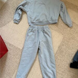 Kids Blue Sweatpants Set Gap